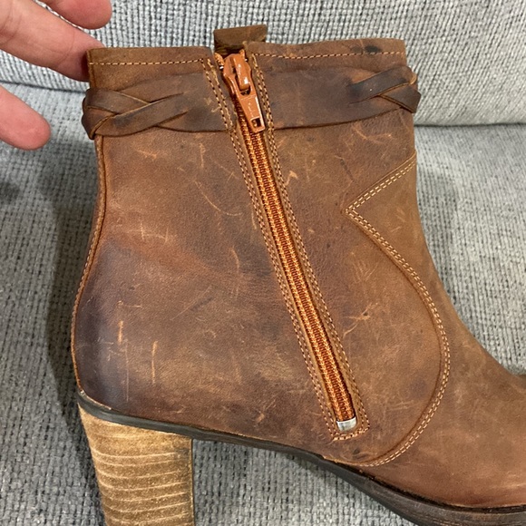 PLDM Palladium Stoney Csr heeled bootie with side zip leather size 38 - Picture 10 of 10